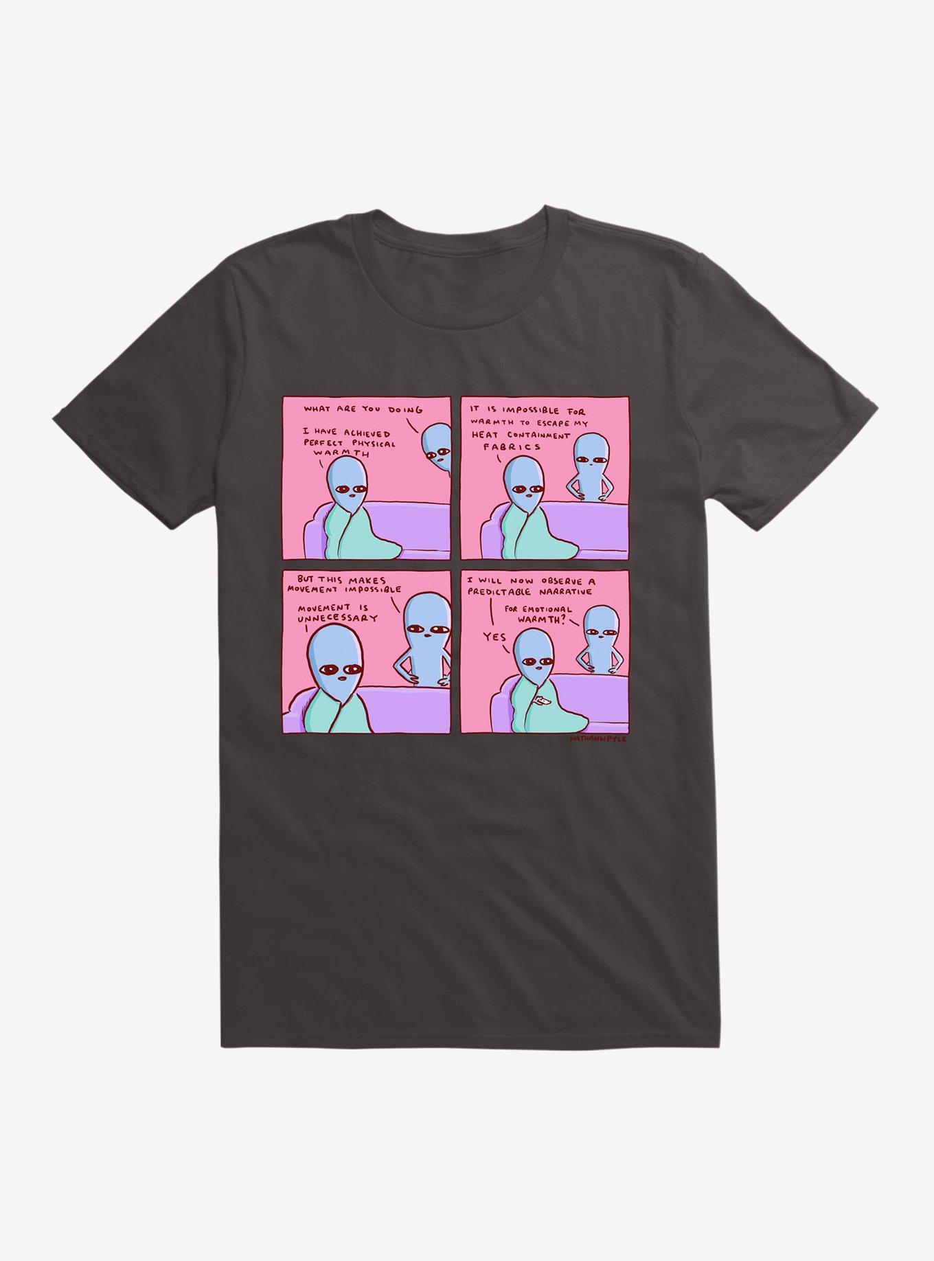 Strange Planet Movement Is Unnecessary T-Shirt, , hi-res