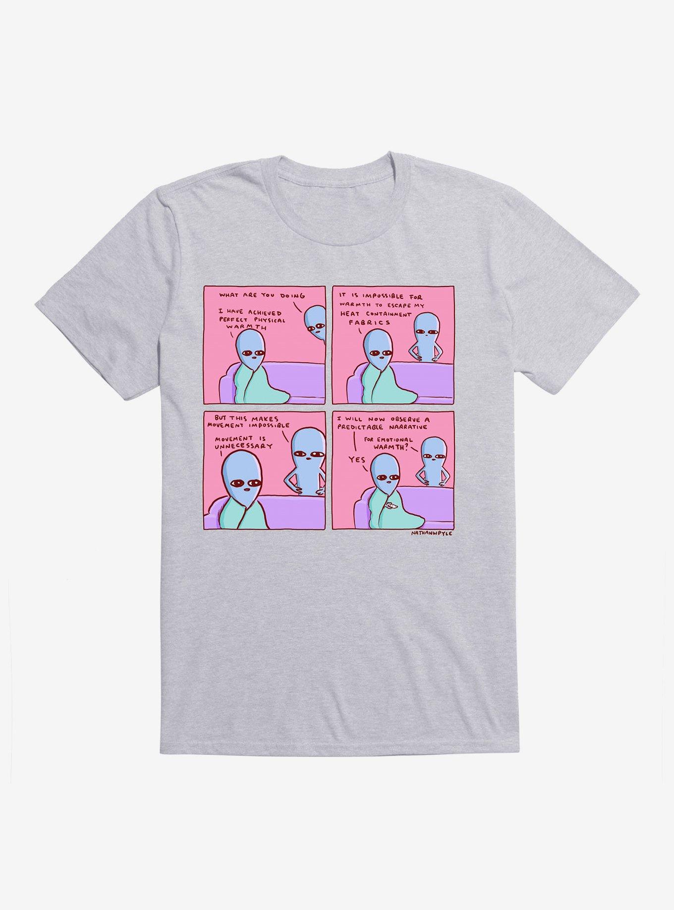 Strange Planet Movement Is Unnecessary T-Shirt, , hi-res