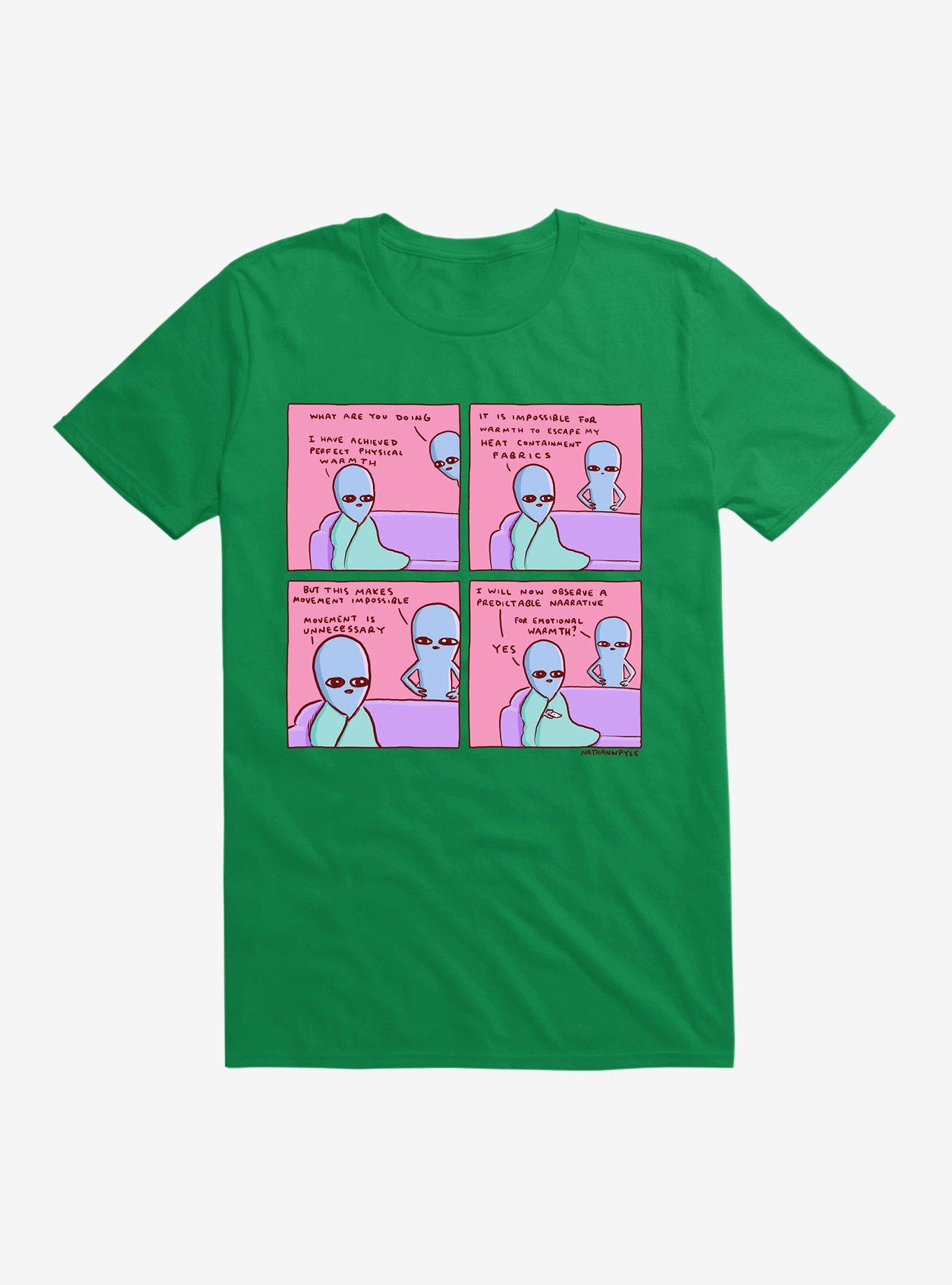 Strange Planet Movement Is Unnecessary T-Shirt, , hi-res