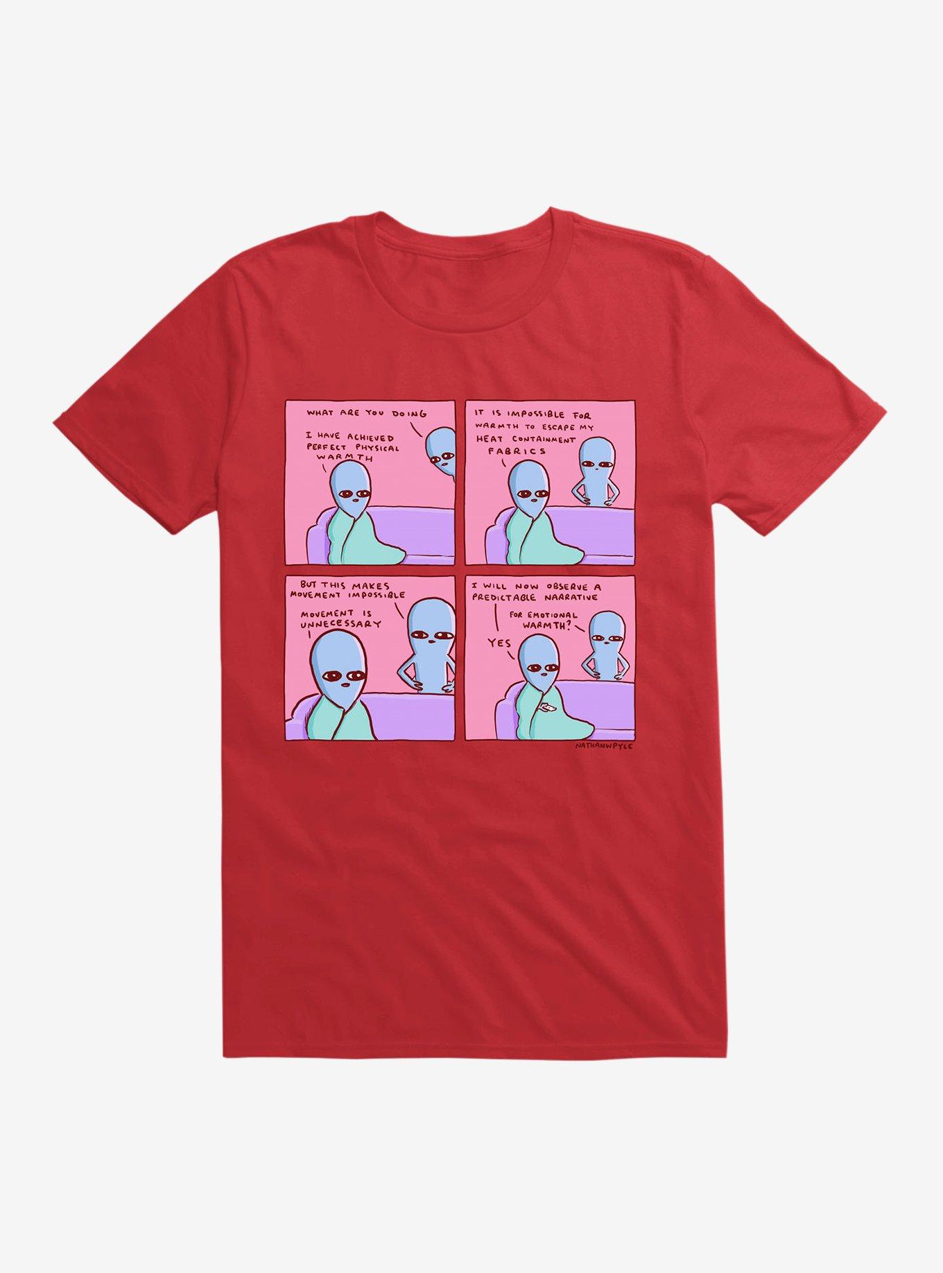 Strange Planet Movement Is Unnecessary T-Shirt, , hi-res