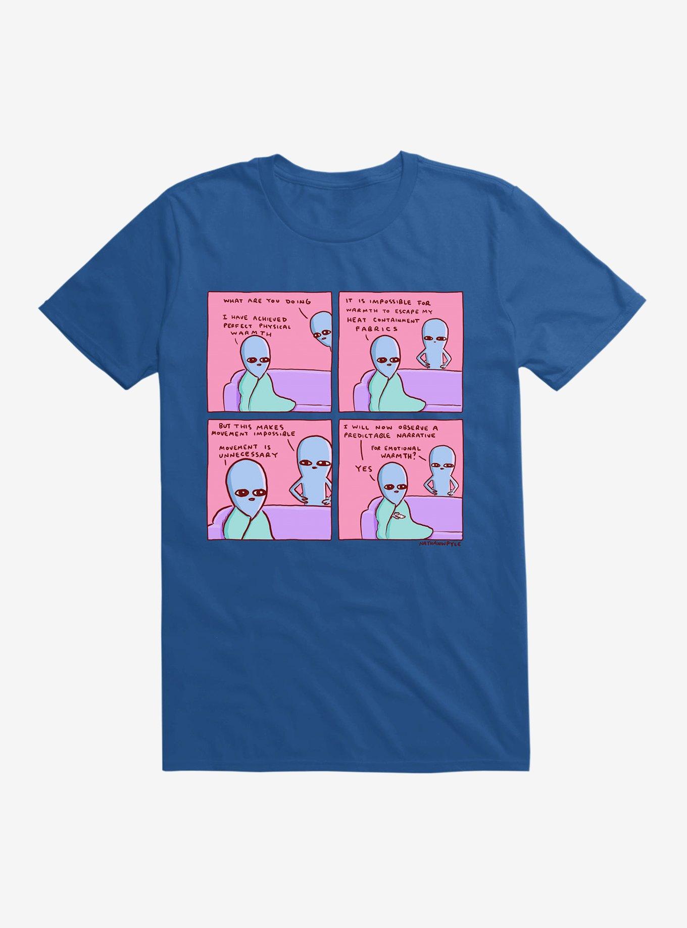 Strange Planet Movement Is Unnecessary T-Shirt, , hi-res