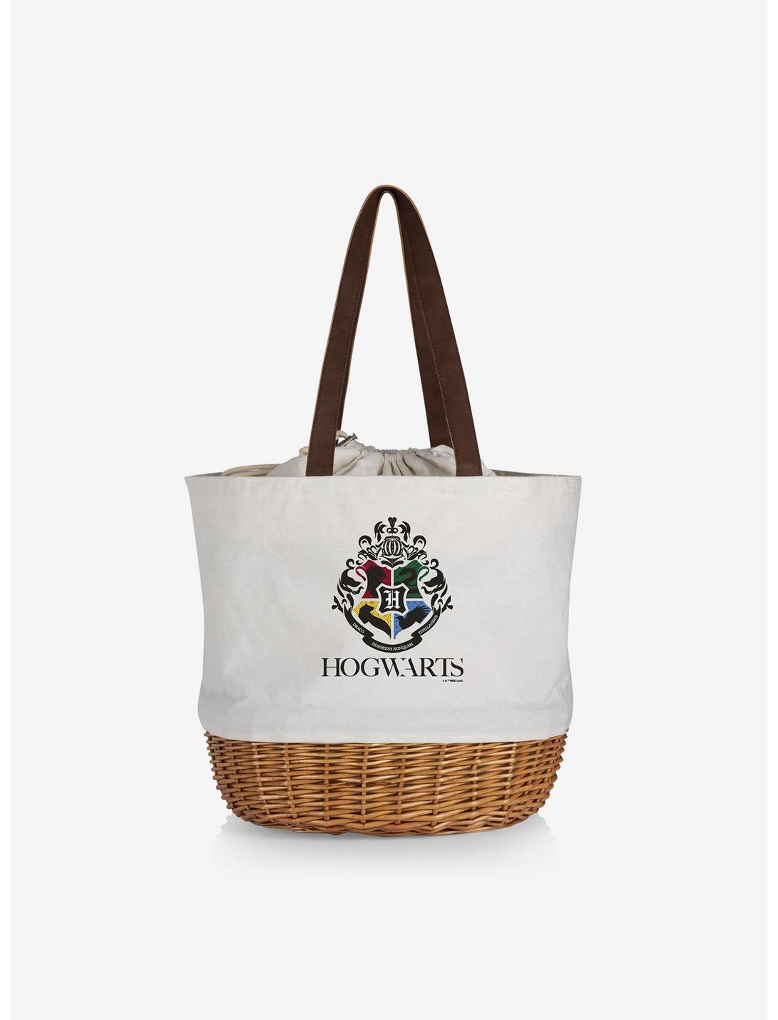 Harry Potter Hogwarts Canvas Willow Basket Tote, , hi-res