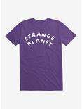 Strange Planet Logo T-Shirt, PURPLE, hi-res
