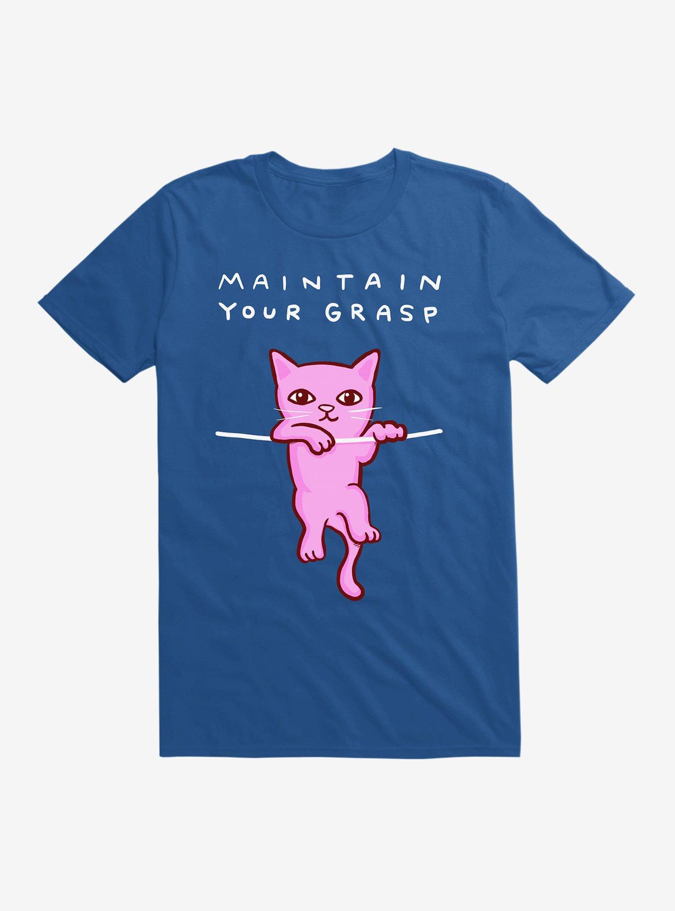 Strange Planet Maintain Your Grasp T-Shirt, ROYAL, hi-res
