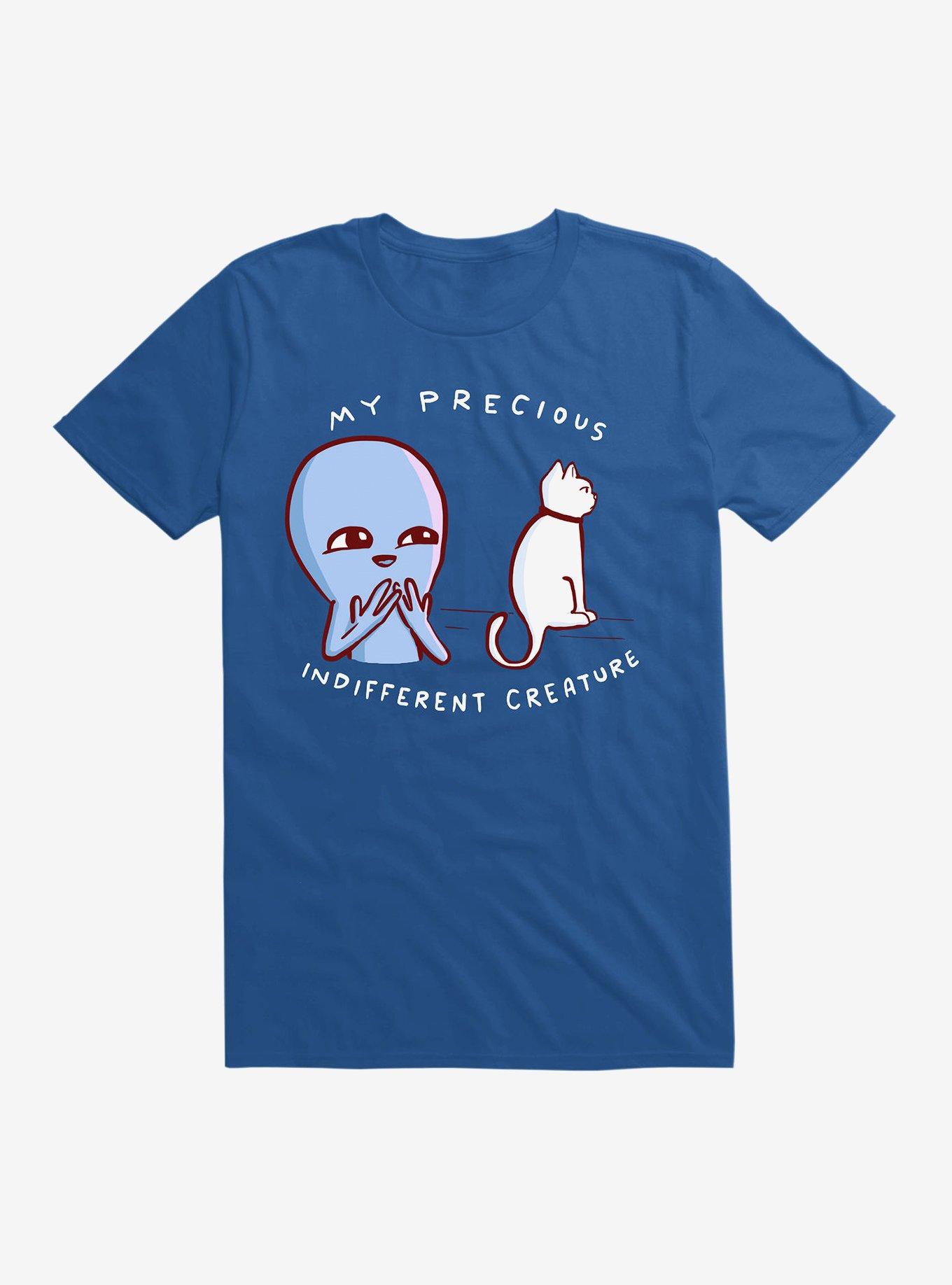 Strange Planet My Precious Indifferent Creature T-Shirt, ROYAL, hi-res