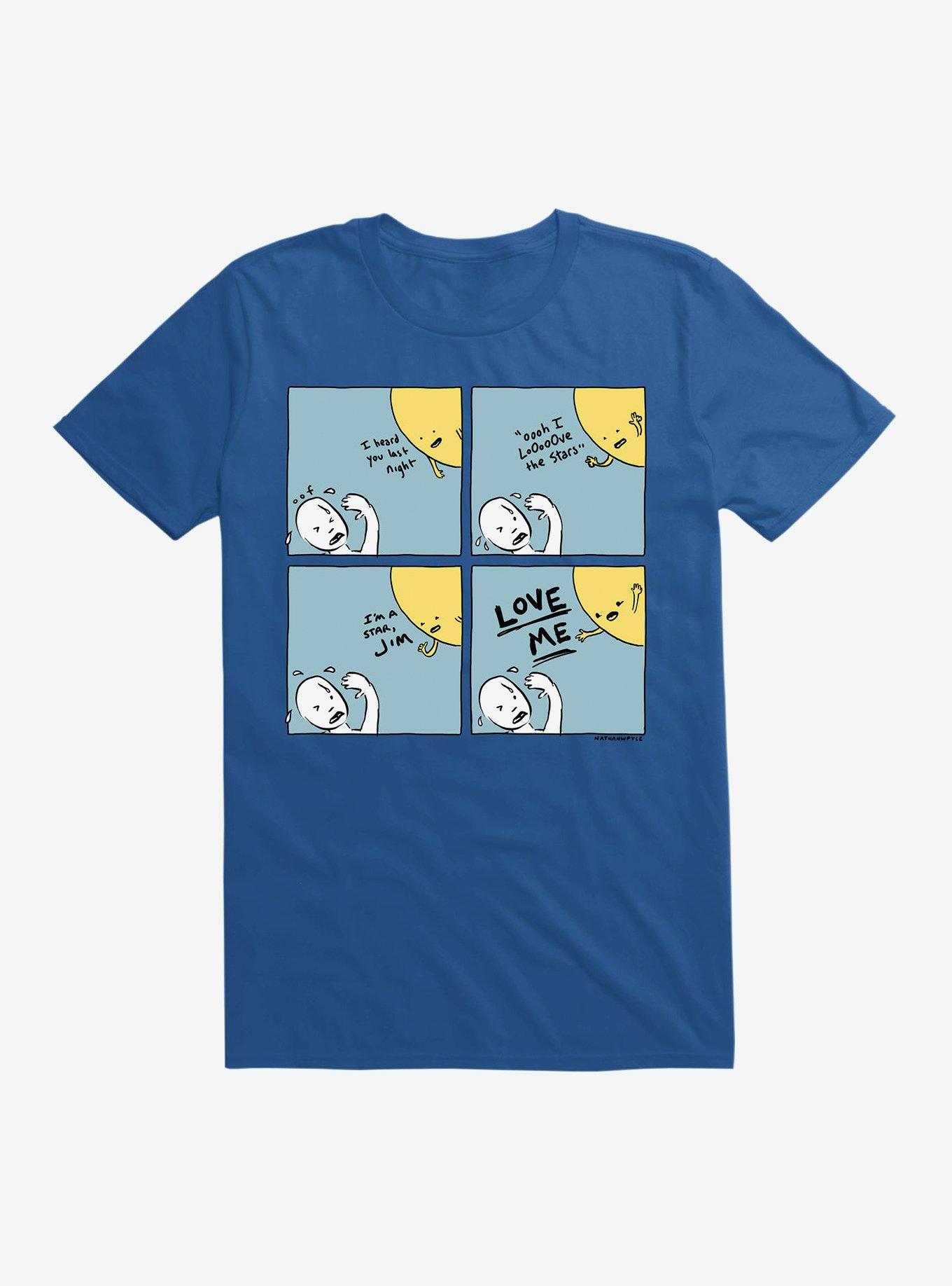 Love Me T-Shirt, ROYAL, hi-res
