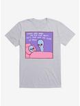 Strange Planet Today Was Hard We Did Our Best T-Shirt, HEATHER GREY, hi-res