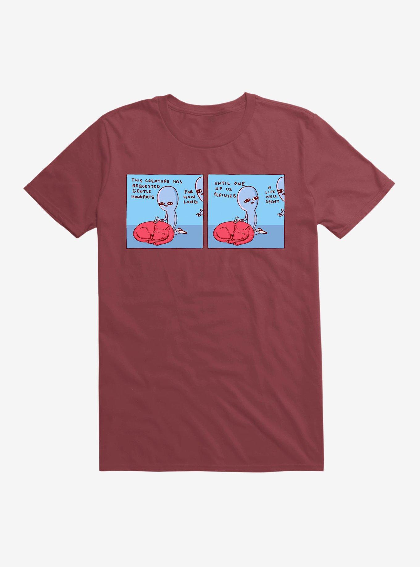 Strange Planet 2 Panel Gentle Handpats T-Shirt, , hi-res