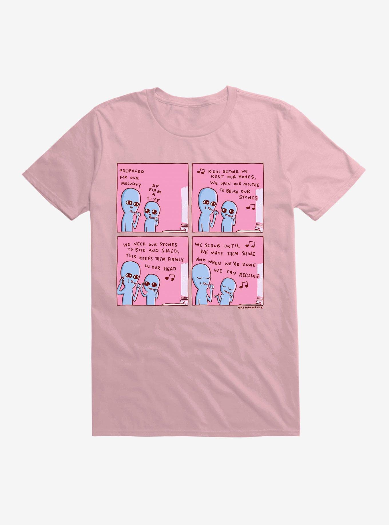 Strange Planet Mouth Stone Melody T-Shirt, , hi-res