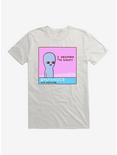 Strange Planet Bystander T-Shirt, WHITE, hi-res