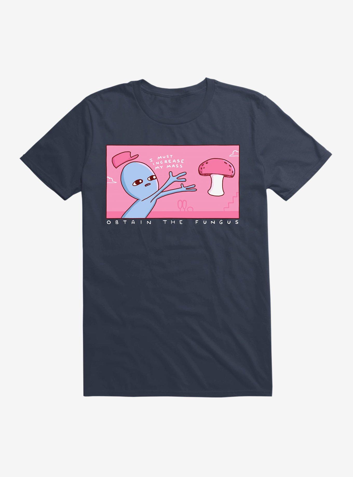 Strange Planet Obtain The Fungus T-Shirt, NAVY, hi-res