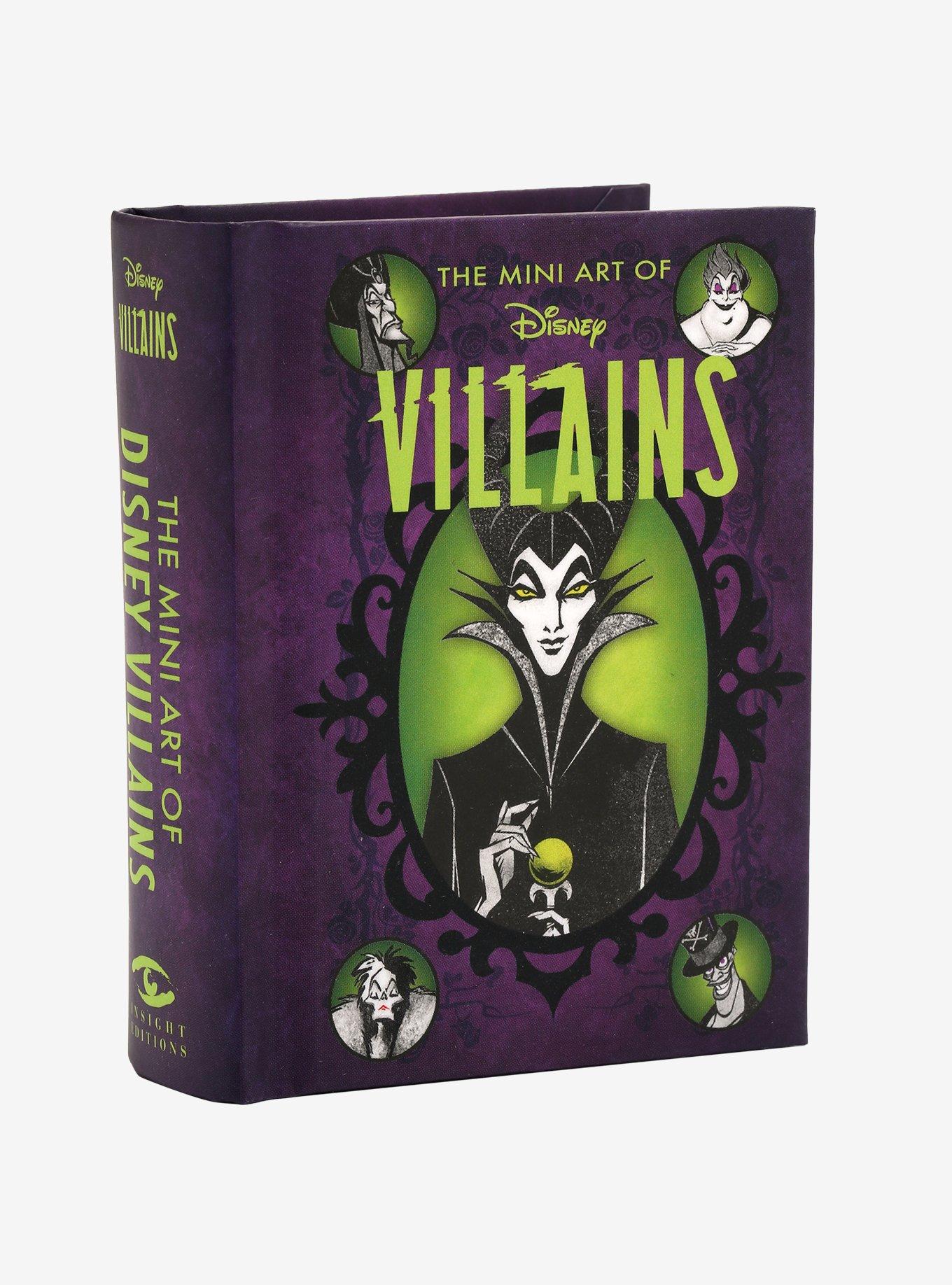 Disney The Mini Art of Disney Villains Mini Book, , hi-res