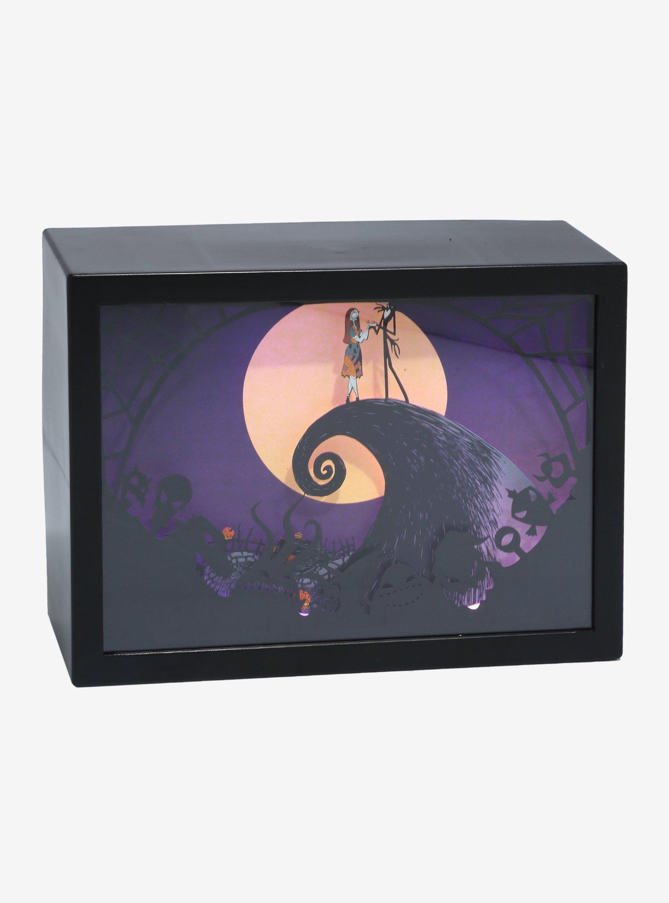 Disney The Nightmare Before Christmas Spiral Hill Diorama Scene Light Box, , hi-res