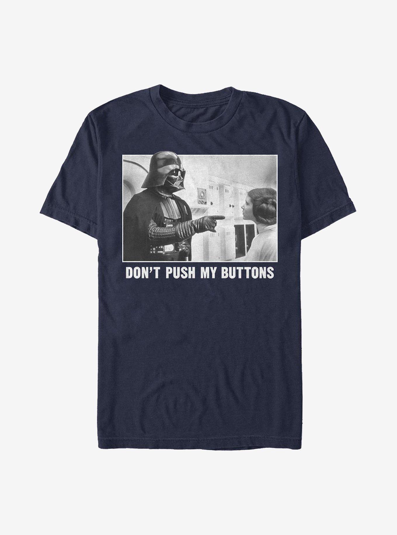 Star Wars Button Pusher T-Shirt, NAVY, hi-res