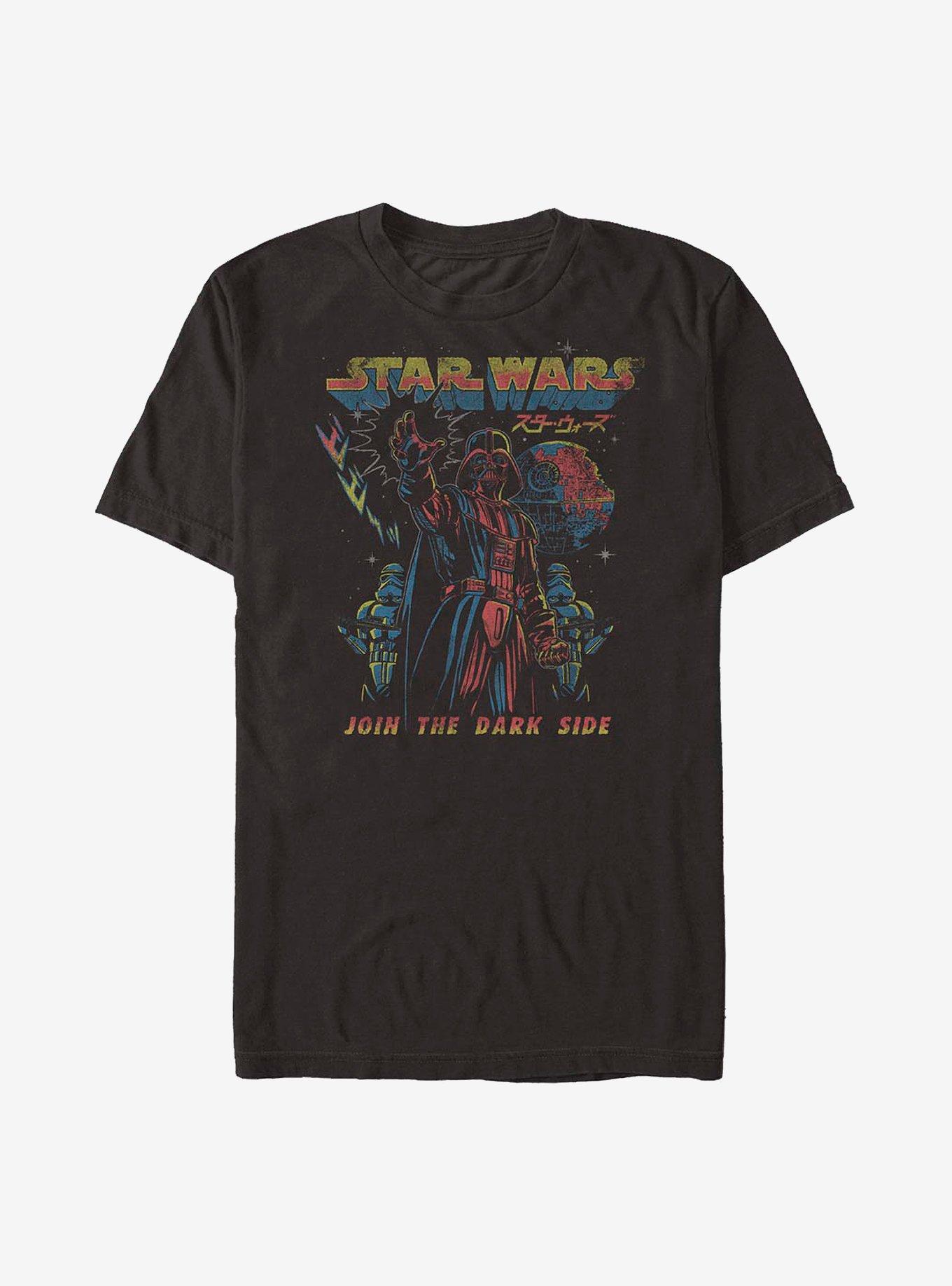Star Wars Vader Japanese Text T-Shirt, , hi-res