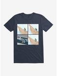 Lost In A Good Book T-Shirt, NAVY, hi-res