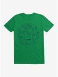 Strange Planet Summer Camp Design T-Shirt, KELLY GREEN, hi-res