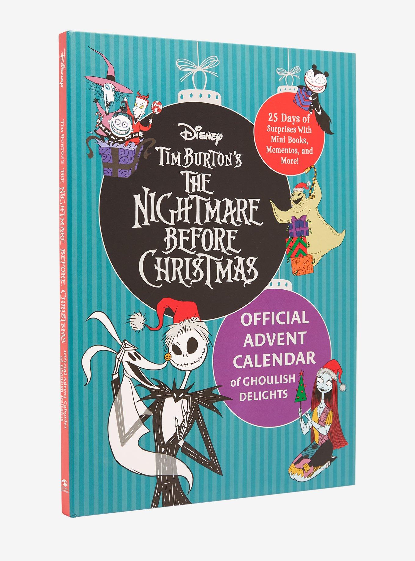 Disney Nightmare Before Christmas Ghoulish Delights Advent Calendar |  BoxLunch