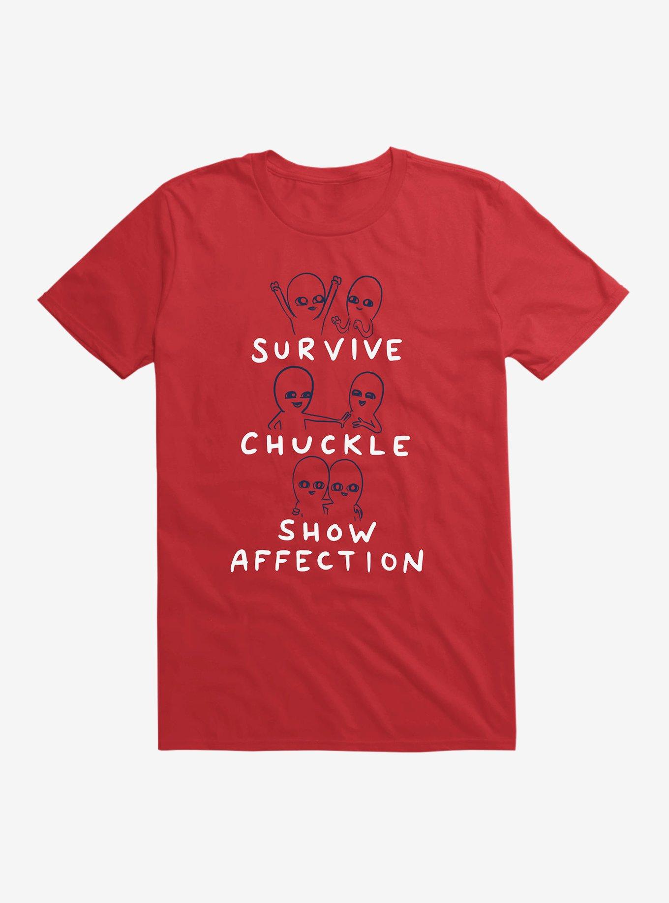 Strange Planet Survive Chuckle Show Affection Characters T-Shirt, , hi-res