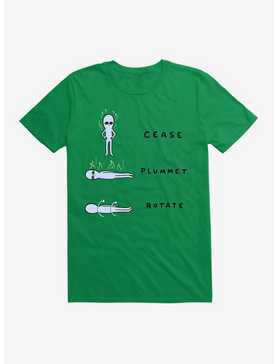 Strange Planet Cease Plummet Rotate T-Shirt, , hi-res