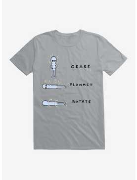 Strange Planet Cease Plummet Rotate T-Shirt, , hi-res