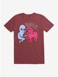 Strange Planet Wetness And Friendship T-Shirt, SCARLET, hi-res