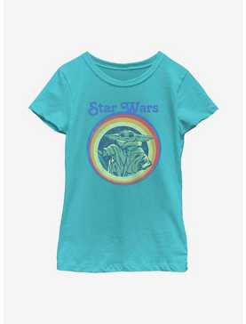 Star Wars The Mandalorian Pride Rainbow Bounty Youth T-Shirt, , hi-res
