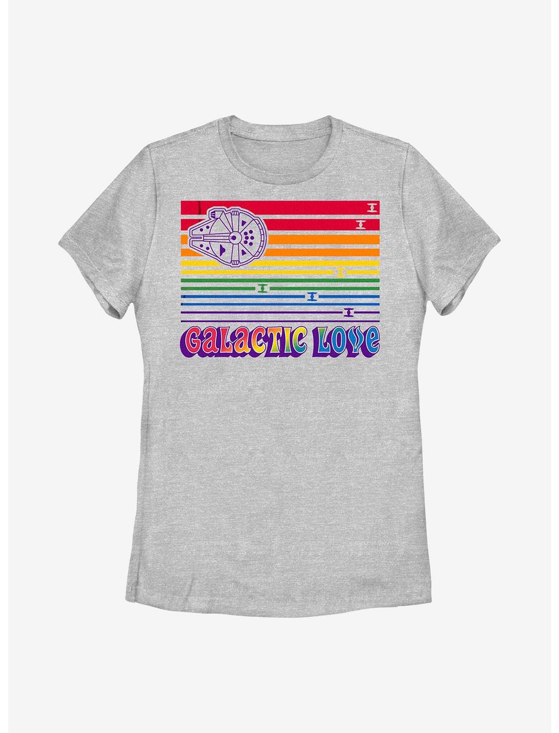 Star Wars Pride Falcon Love T-Shirt, ATH HTR, hi-res