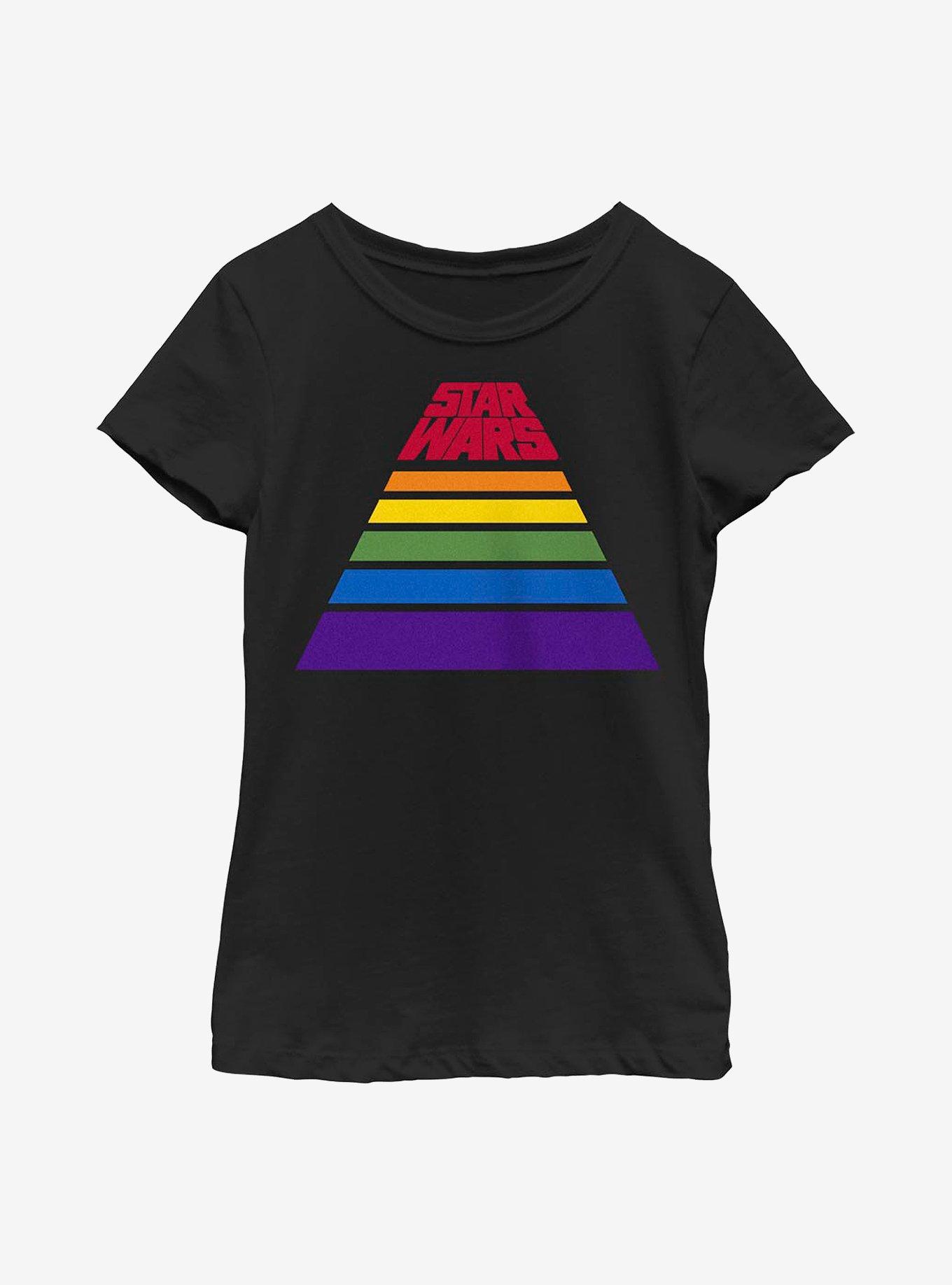 Star Wars Pride Rainbow Perspective Youth T-Shirt, , hi-res