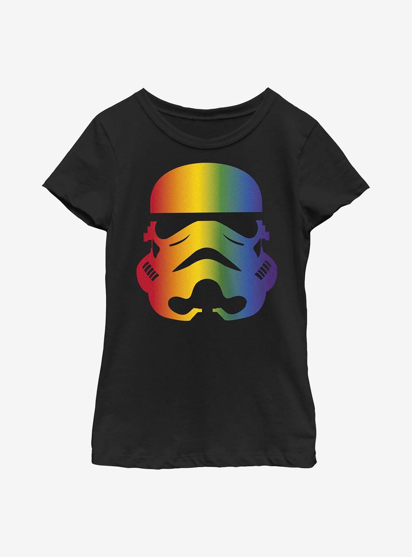 Star Wars Pride Rainbow Storm Youth T-Shirt, , hi-res
