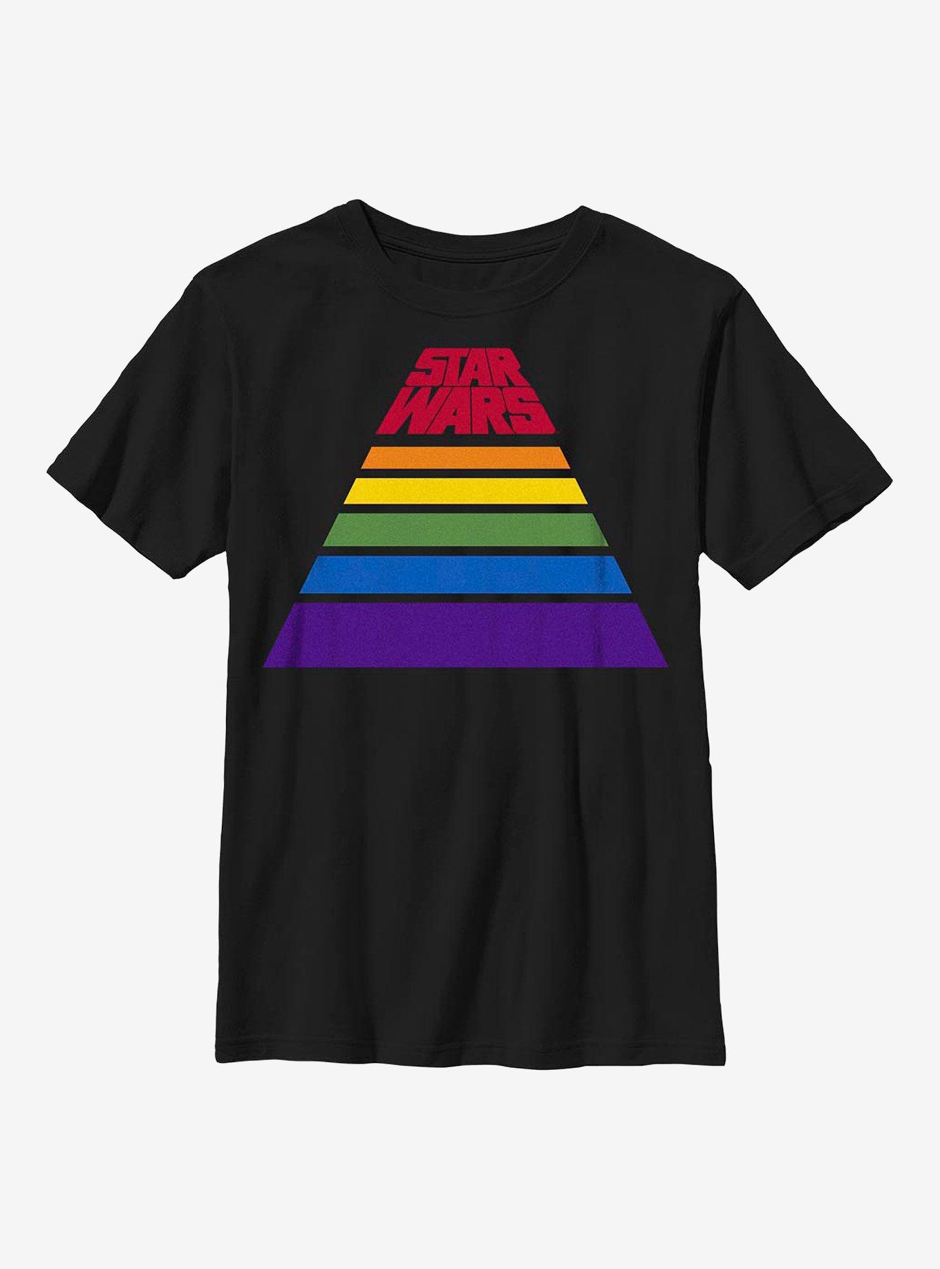 Star Wars Pride Rainbow Perspective Youth T-Shirt, , hi-res