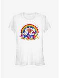 Disney Mickey Mouse Group Rainbow Pride T-Shirt, WHITE, hi-res