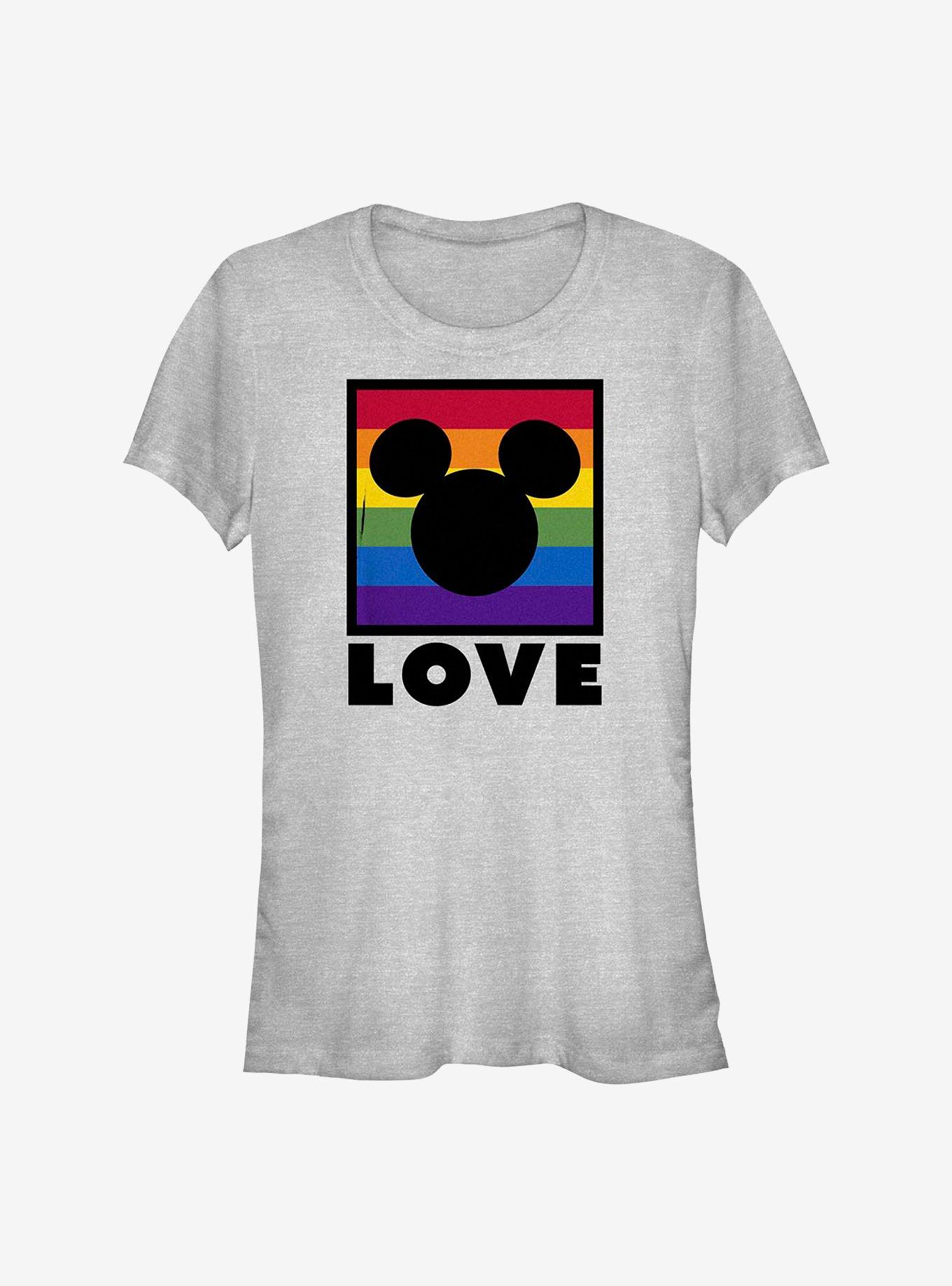 Rainbow store mickey shirt