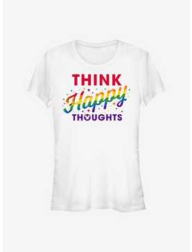 Disney Mickey Mouse Rainbow Think Happy Thoughts T-Shirt, , hi-res