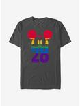 Disney Mickey Mouse 28 Rainbow Pride T-Shirt, CHARCOAL, hi-res