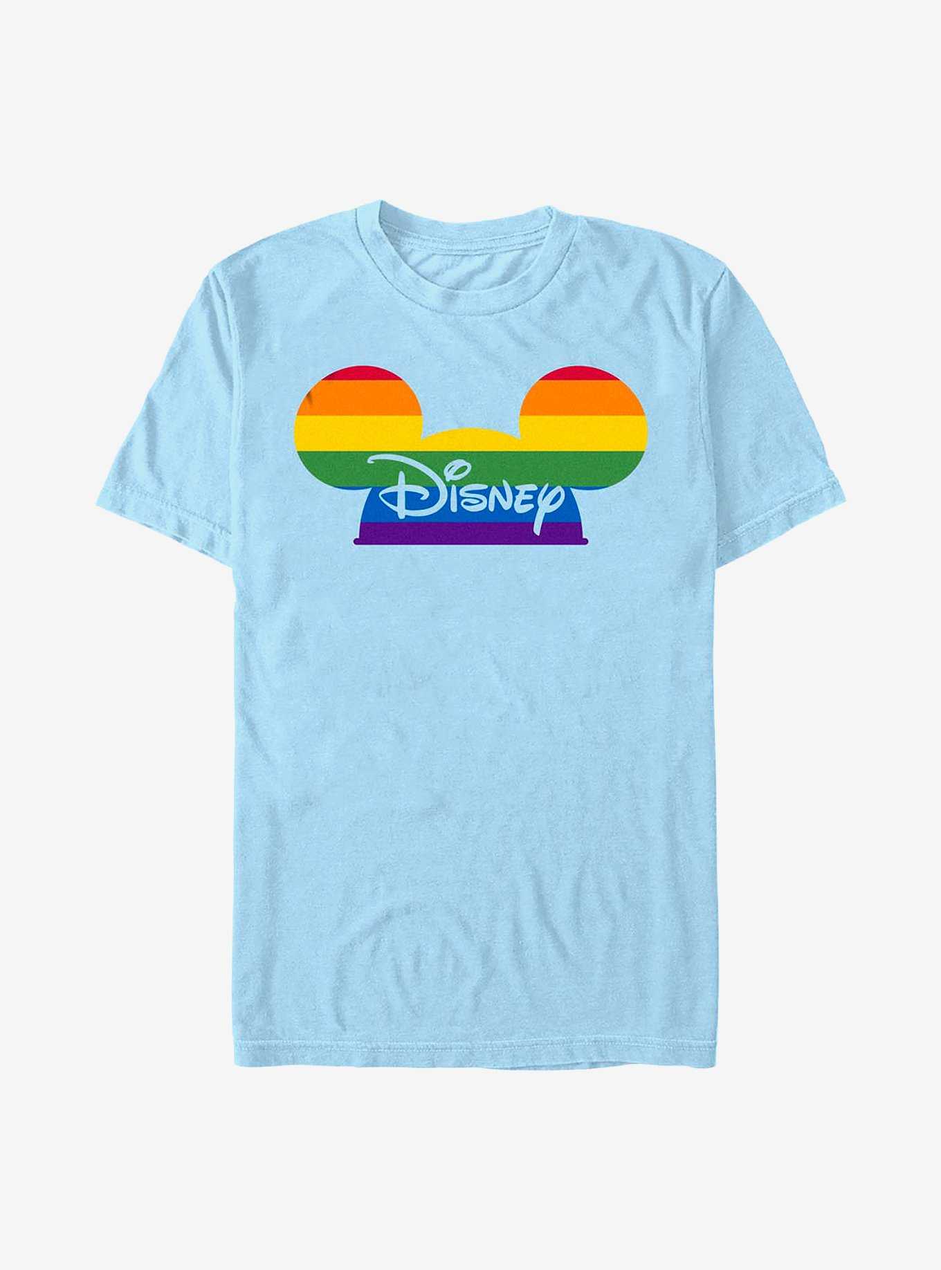 Disney Mickey Mouse Disney Rainbow Pride Hat T-Shirt, , hi-res