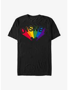 Disney Mickey Mouse Logo Prism Rainbow Ears T-Shirt, , hi-res