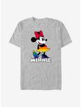 Disney Minnie Mouse Minnie Rainbow Dress Pride T-Shirt, ATH HTR, hi-res