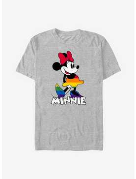 Disney Minnie Mouse Minnie Rainbow Dress Pride T-Shirt, , hi-res