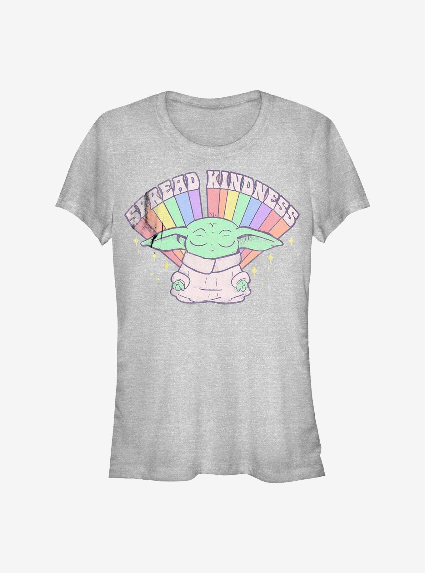 Star Wars The Mandalorian The Child Rainbow Spread Kindness T-Shirt, , hi-res
