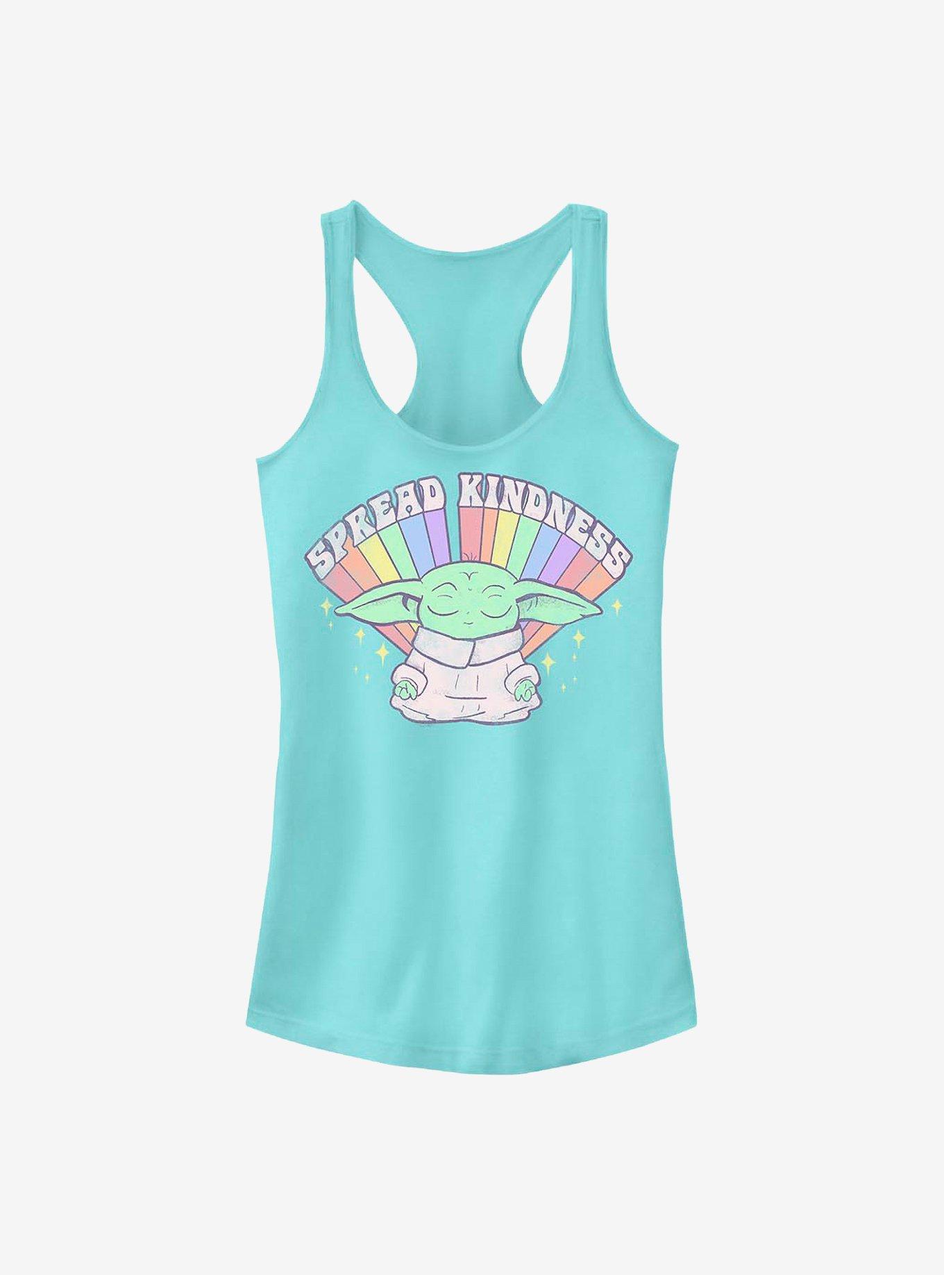 Star Wars The Mandalorian The Child Rainbow Spread Kindness Tank, CANCUN, hi-res