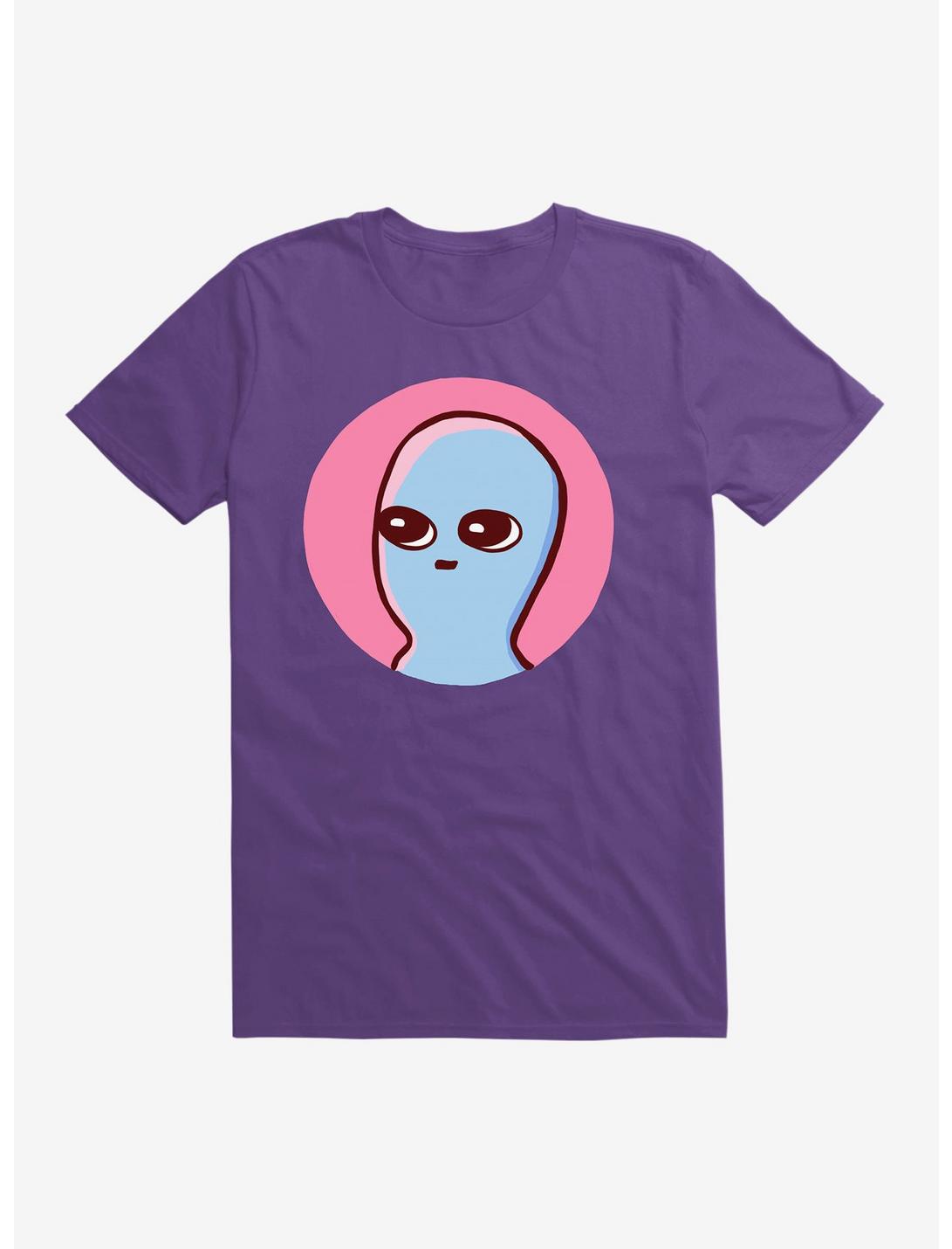 Strange Planet Icon T-Shirt, PURPLE, hi-res
