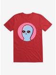Strange Planet Icon T-Shirt, RED, hi-res