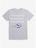 Strange Planet Imagine Pleasant Nonsense T-Shirt, HEATHER GREY, hi-res