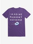 Strange Planet Imagine Pleasant Nonsense T-Shirt, PURPLE, hi-res