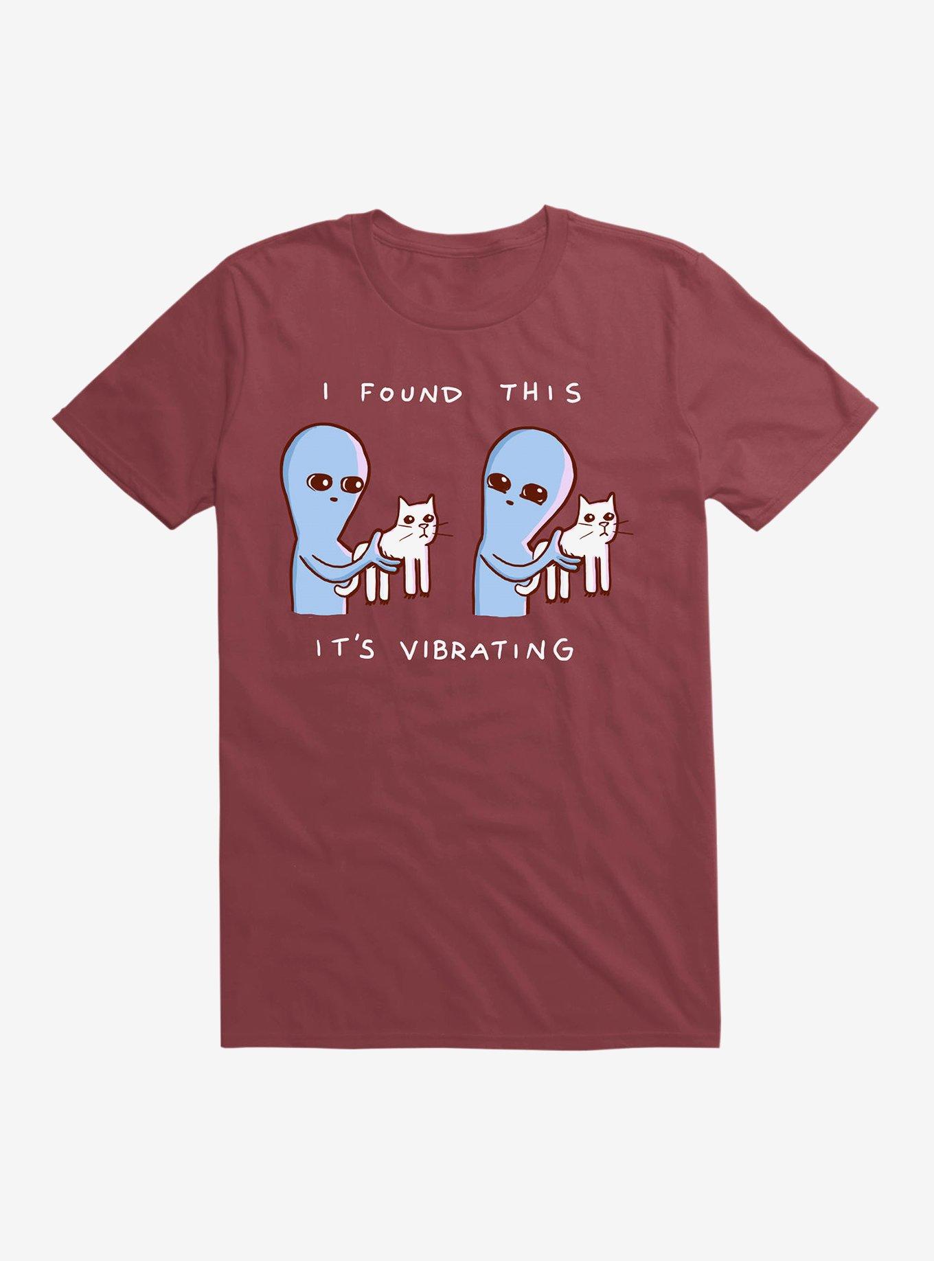 Strange Planet I Found This It's Vibrating T-Shirt, , hi-res