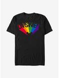 Disney Mickey Mouse Pride Prisma Ears T-Shirt, BLACK, hi-res