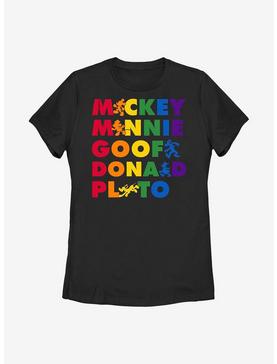 Plus Size Disney Mickey Mouse Pride Friends T-Shirt, , hi-res