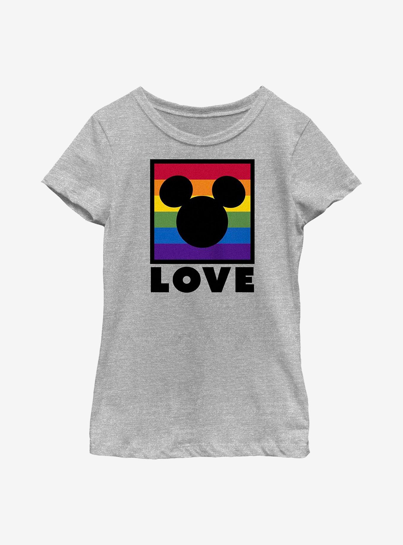 Disney Mickey Mouse Pride Box Youth T-Shirt, , hi-res