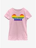 Disney Mickey Mouse Pride Hat Youth T-Shirt, PINK, hi-res